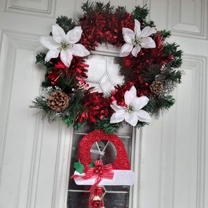 Christmas wreath for door